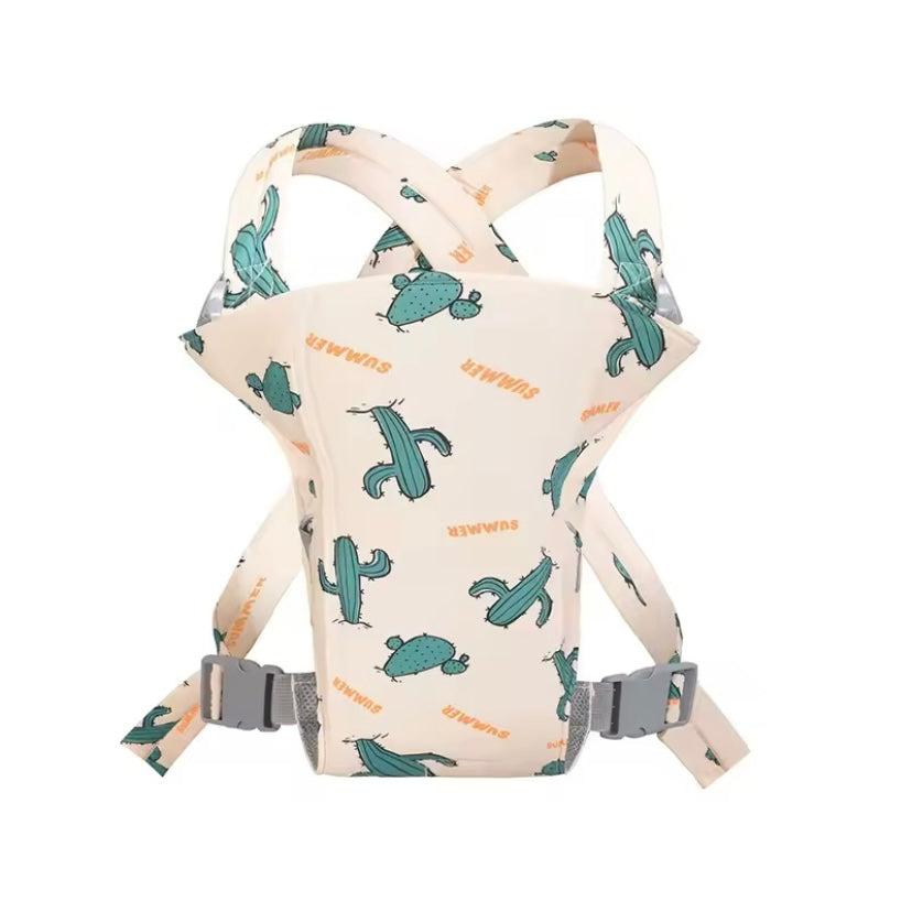 Ergonomische Cartoon Baby Sling Wrap - Ademende Baby Carrier Rugzak