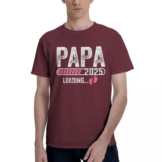 Papa 2025 T-Shirt Toekomstige Vader