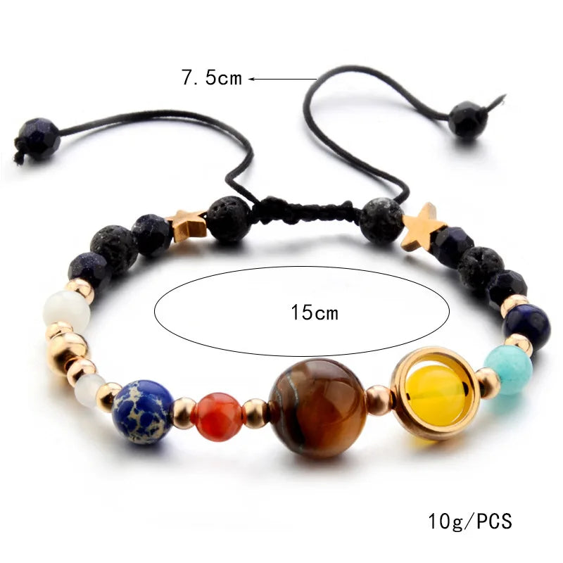 8 planeten armband