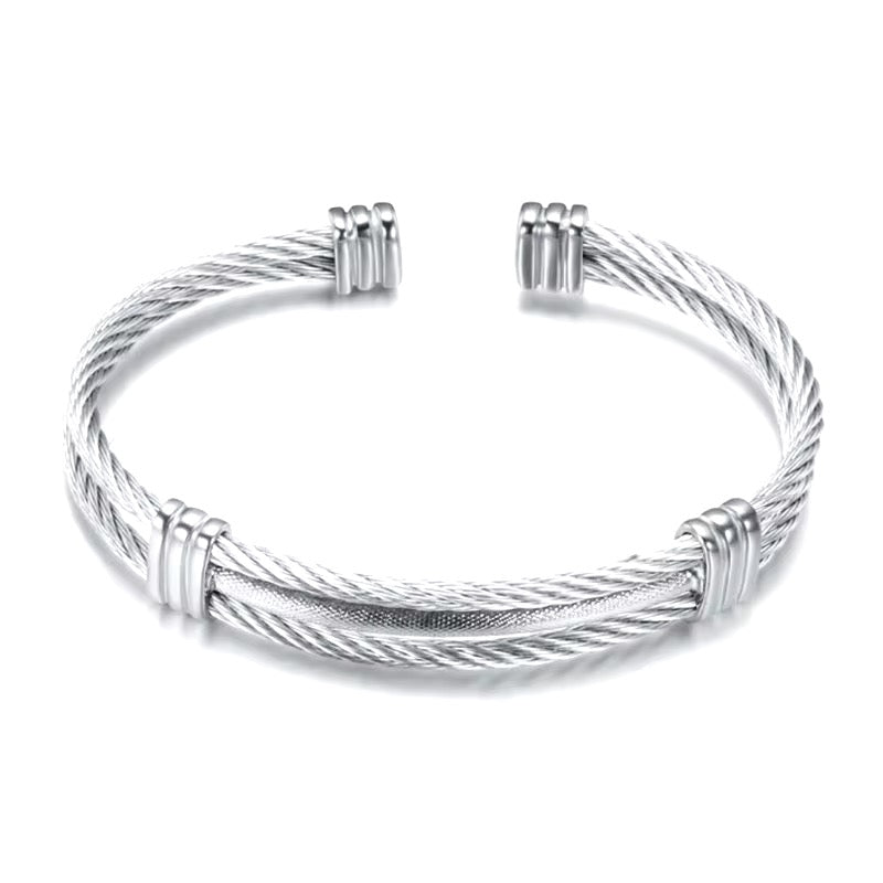 Luxe Goudkleurige Draad Knoop Mannen Armband