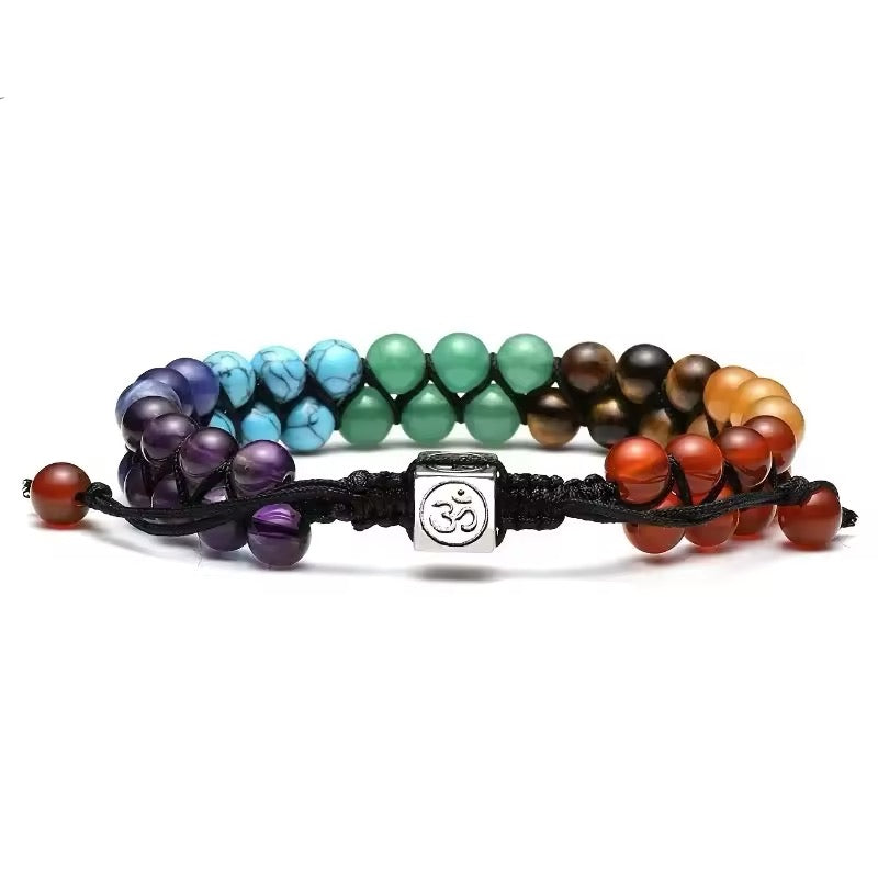 LuxeGlow Armband 7 Chakra Crystal Kralen Meditatie Yoga Ontspanning