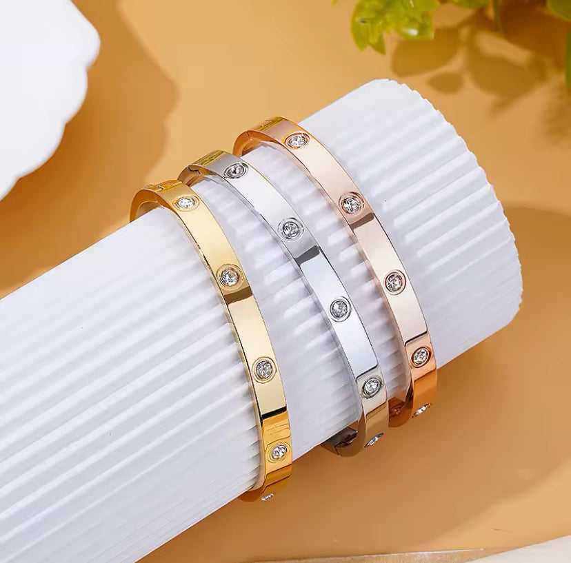 Zirkonia Armbanden voor Dames en Heren – Klassieke Metalen Armband