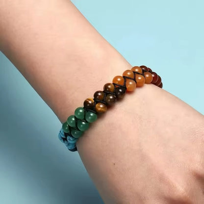 LuxeGlow Armband 7 Chakra Crystal Kralen Meditatie Yoga Ontspanning