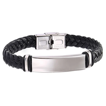 WrapoSteel™ Leather Bracelet